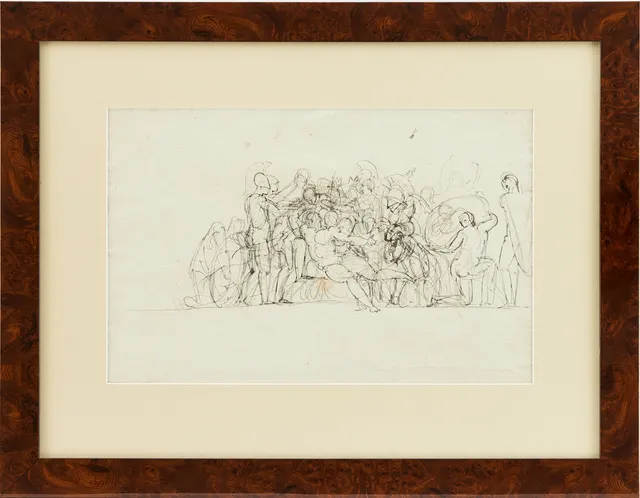 LOUIS MASRELIEZ (1748-1810). Antik figurscen.