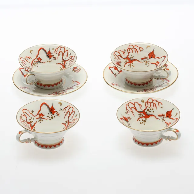 MOCCASERVISDELAR. "Madeleine", Rosenthal.