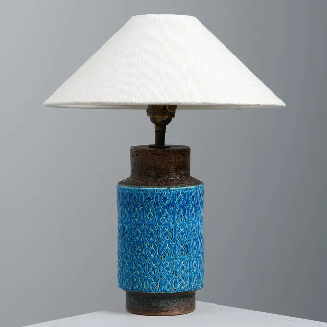 ALDO LONDI. Bordslampa, Bitossi, Italien, 1960-tal.