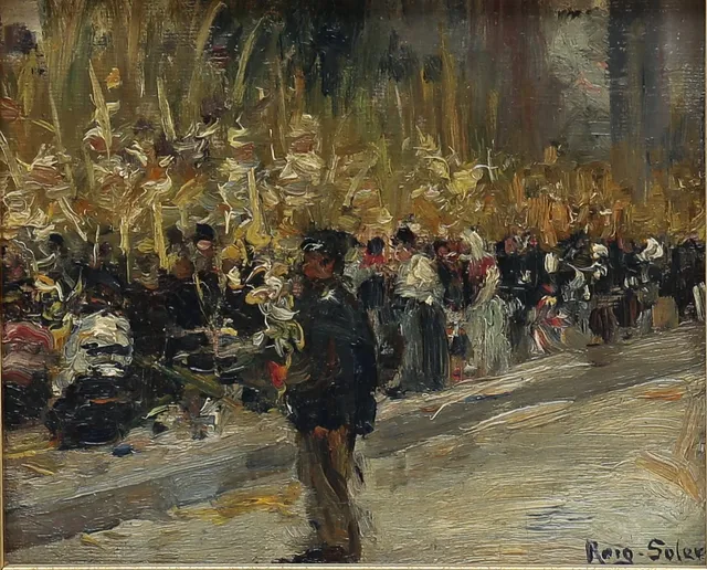 JOAN ROIG SOLER. Palm Sunday.