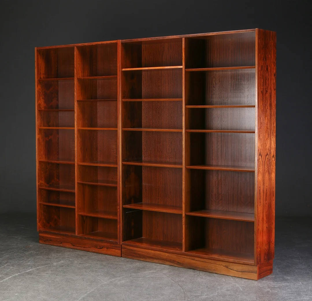 Poul Hundevad. To reoler af palisander (2) — Furniture/Shelving — Lauritz