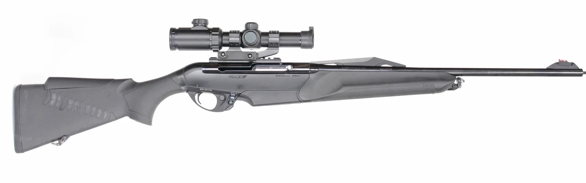 372. KULGEVÄR, italienskt, Halvautomatisk, fabrikat Benelli, modell Argo E, kaliber .30-06, tillv.nr BB112717N, se-nr SE2396949. — Rifles — Walter Borg