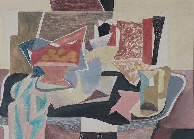 Strømme, Olav — "Kubistisk komposisjon" 1934