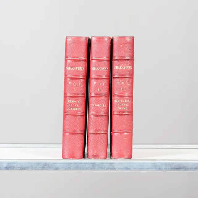WILLIAM SHAKESPEARE. The Works of Shakspere, 3 Volumes, 1847.