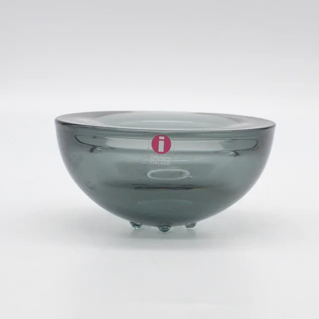 ANNALEENA HAKATIE. IITTALA, BALLO, TEELICHTHALTER, MIT STUDIOLABEL, FINNLAND, UM 1990ER.