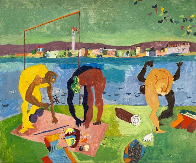 Karl Axel Pehrson, "Tre artister".