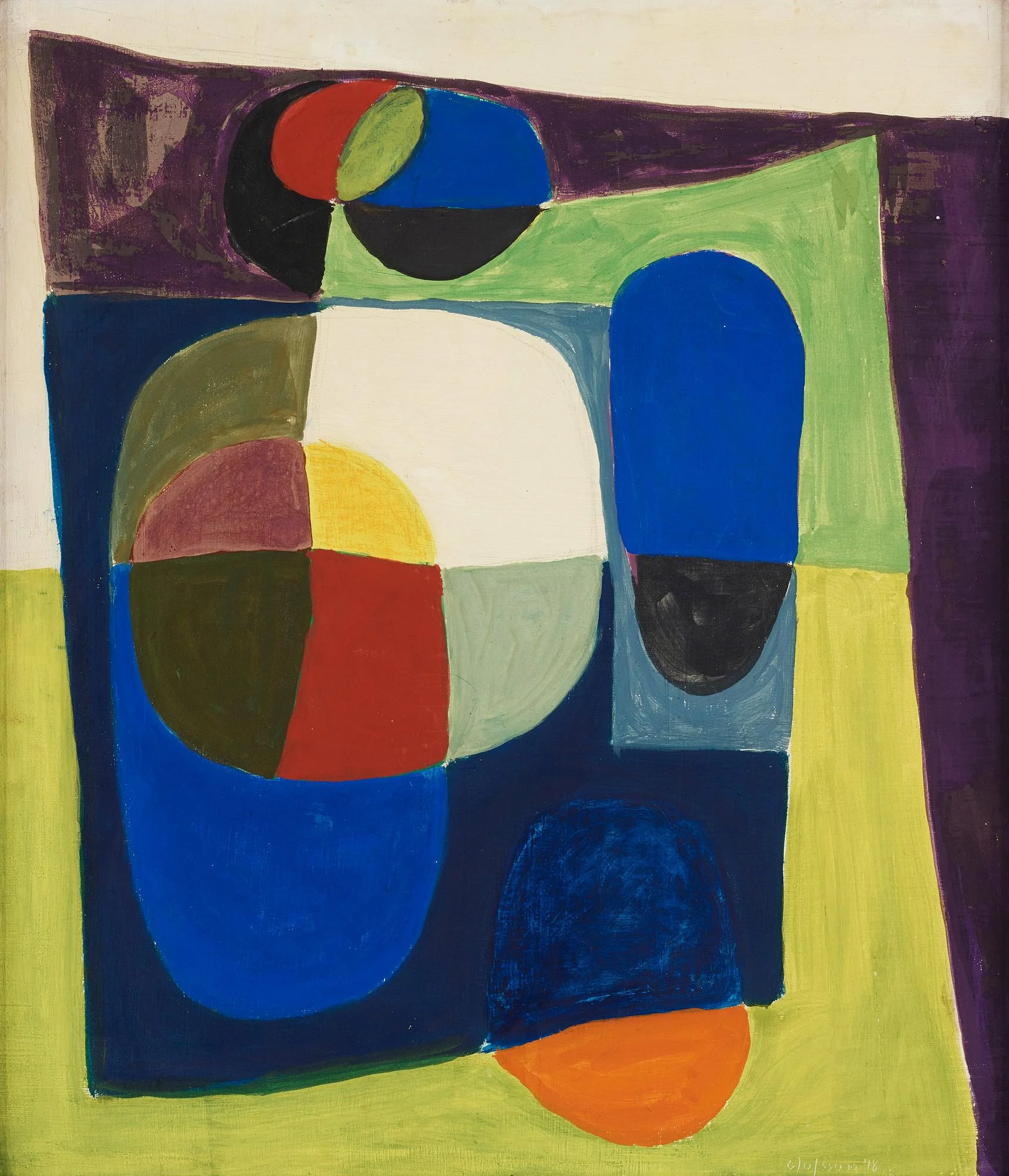 Pierre Olofsson, "Brokig knut". — Bukowskis