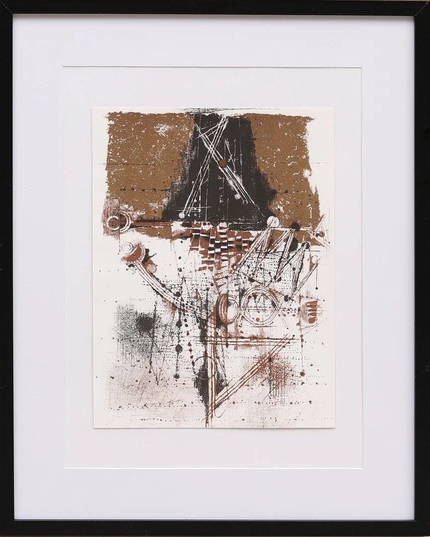 JOHNNY FRIEDLAENDER. "Les Oiseaux", färglitografi ur XX:e siècle nr 40 1973. — Engravings & Prints — Crafoord Auktioner Malmö