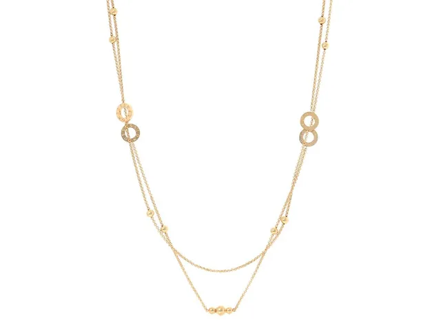 PIAGET, collier, Possession, 18K guld, briljantslipade diamanter ca 0,08 ctv, serienr E18114, längd 86 cm, vikt 51,0 g.