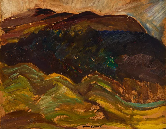 HELMER OSSLUND. Landskap.