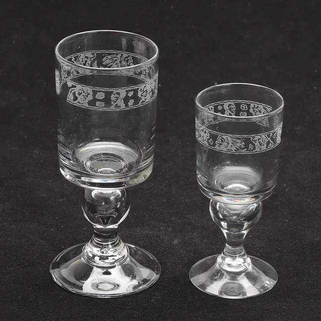 GLASSERVIS, 20 delar, "Antik", Reijmyre.