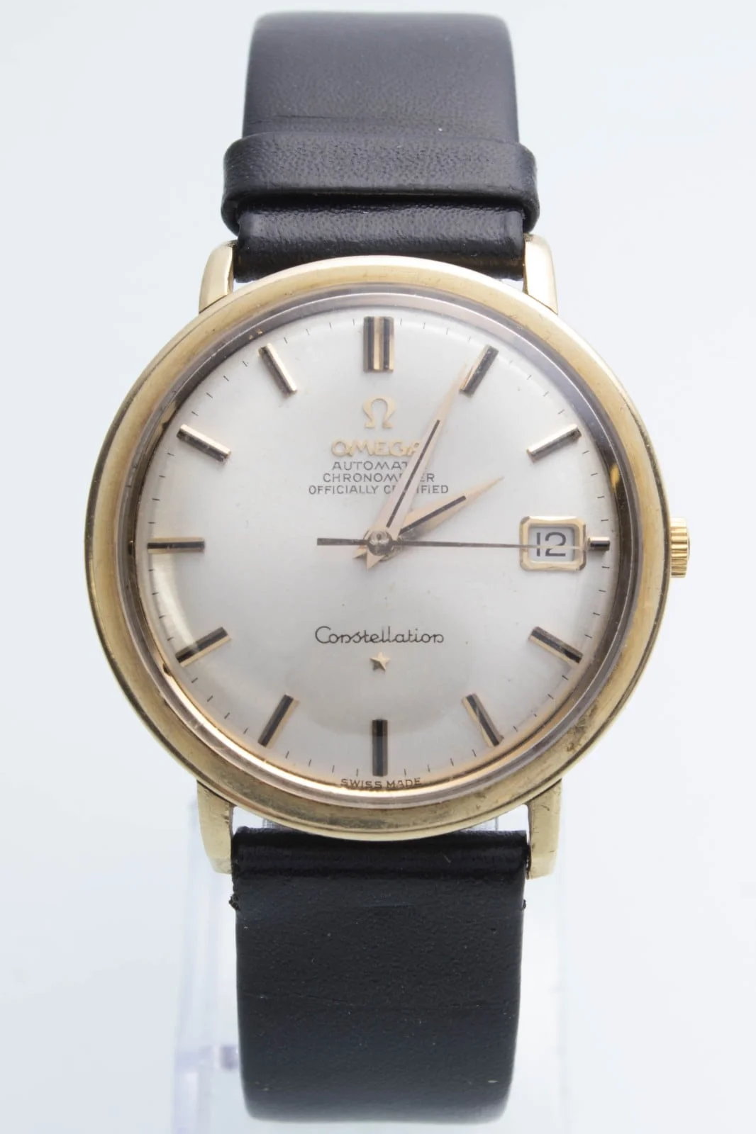 Omega Constellation. Men's gold-plated steel watch. 35.5 mm — Watches and clocks/Men’s watches — Lauritz