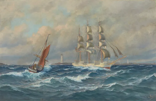 Aagaard, Martin — "Indseilingen til Arendal"