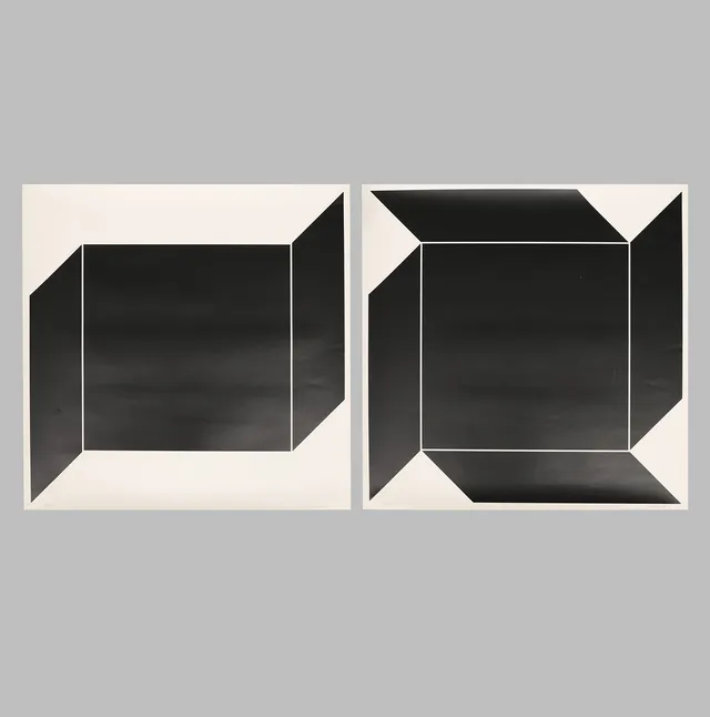 ERIC LENNARTH. Serigrafier, 2 st, signerade och numrerade 184/325.