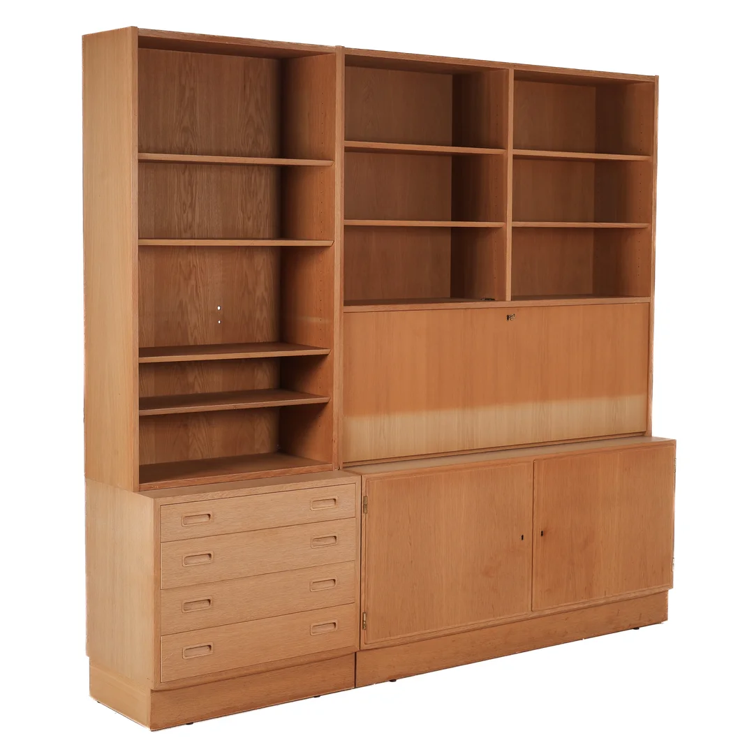Aage Hundevad: Shelving system - oak (4) — Furniture/Shelving — Lauritz