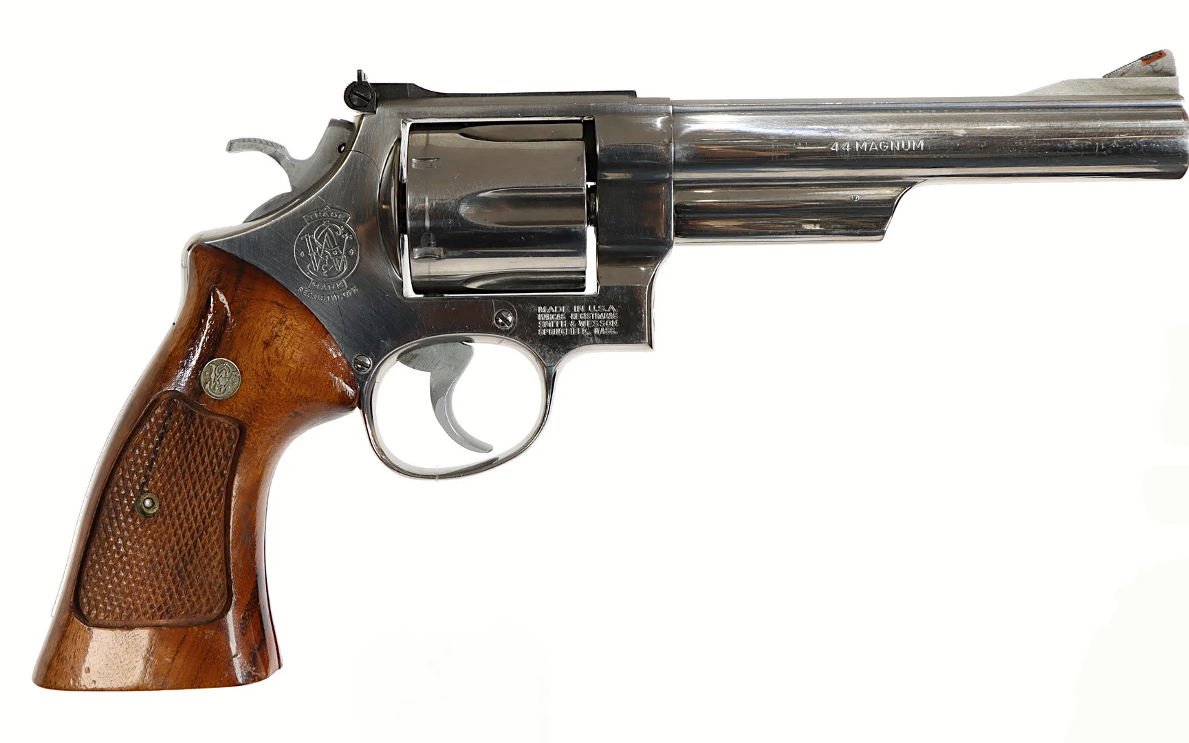 REVOLVER, Double Action, fabrikat Smith & Wesson, modell 629-1, kaliber .44 Magnum, tillv.nr AYC4030, se-nr SE1298069. — Revolvers — Walter Borg