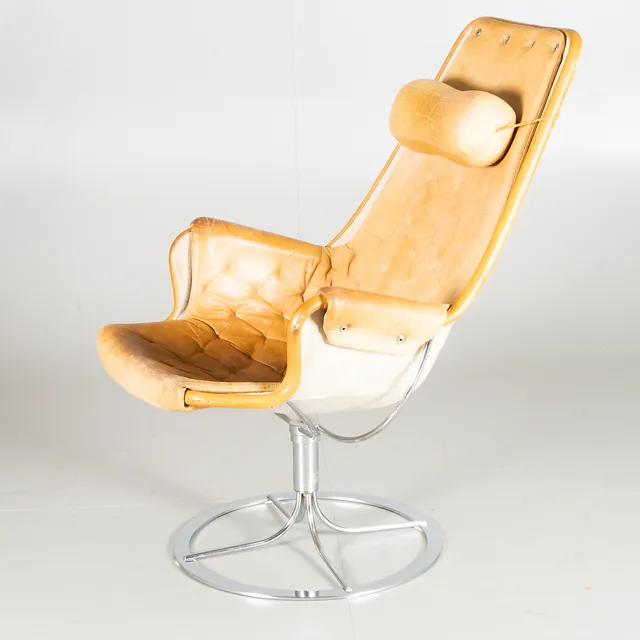 BRUNO MATHSSON. Fåtölj, "Jetson", Dux.