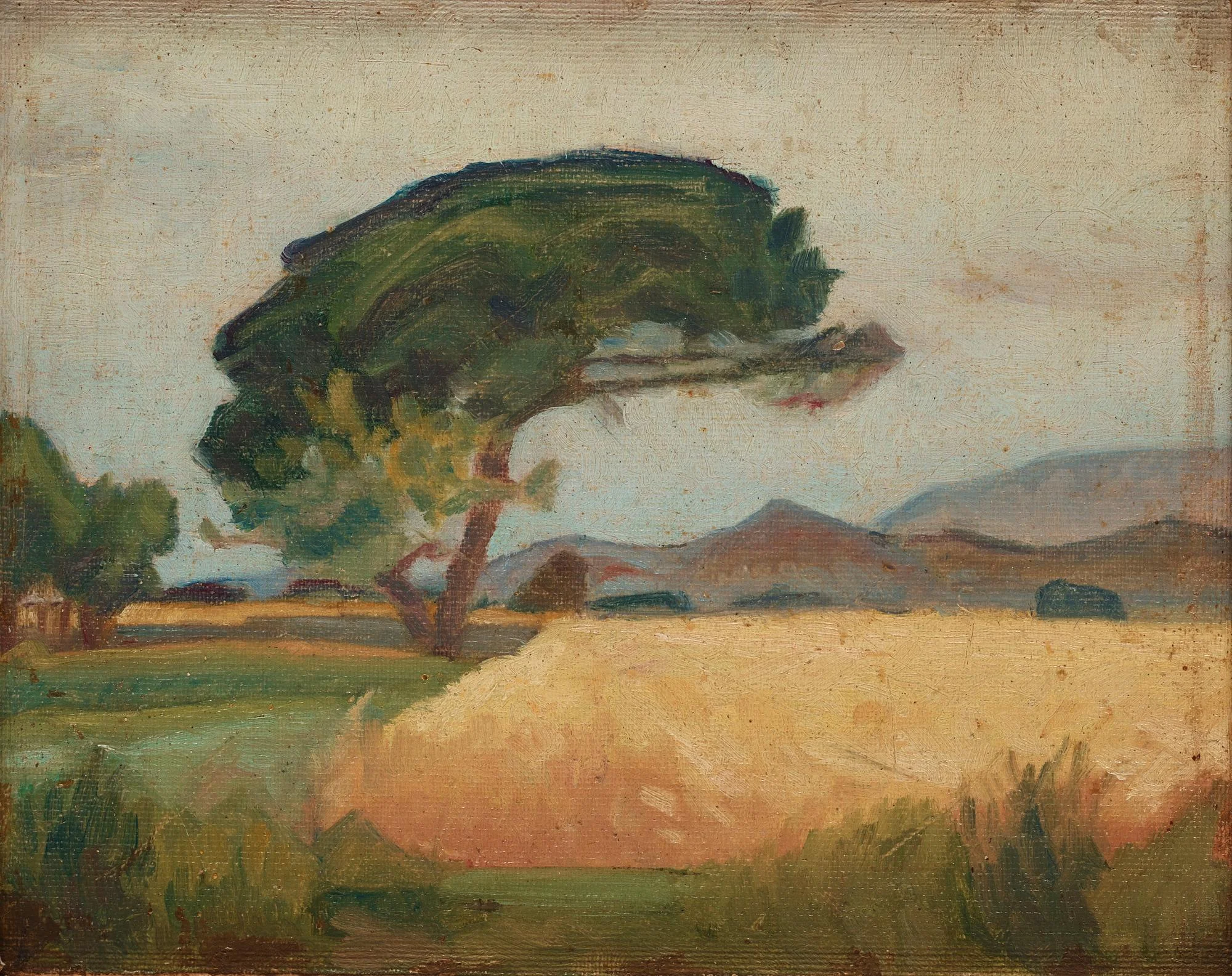 Ivan Aguéli, Spanskt landskap. — Bukowskis