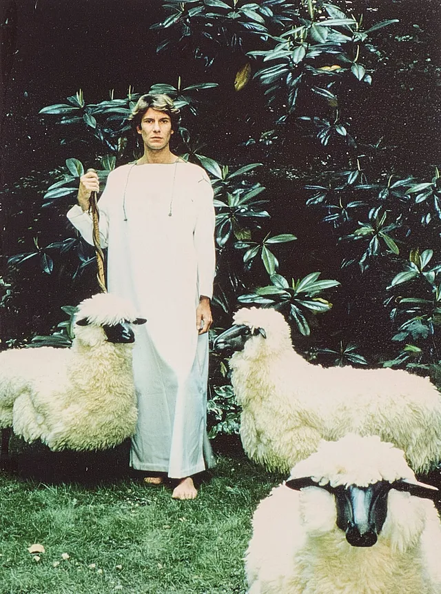 EWA RUDLING. Fotografisk bild. Yves Saint Laurent, C-print. Signerad bakom passepartout.