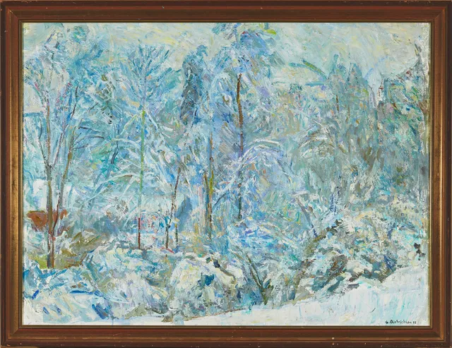 Dietrichson, Gunnar — Vinterskog, 1982