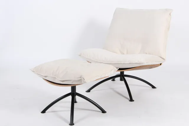 Tom Stepp for MakeNordic, Lounge chair as well as a stool model Primetime limited edition (2)