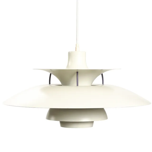 Poul Henningsen PH5 pendant lamp, white