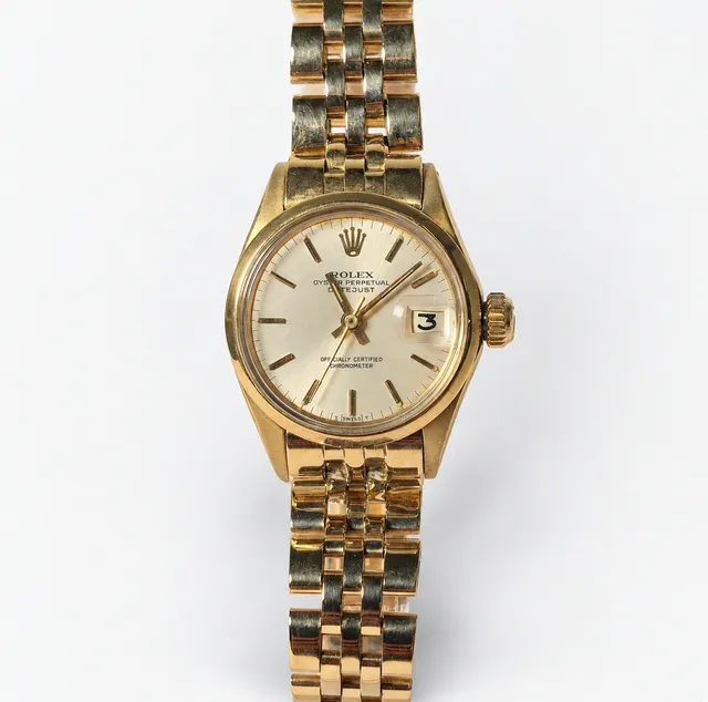 Rolex Oyster Perpetual Datejust en oro de 18 K.