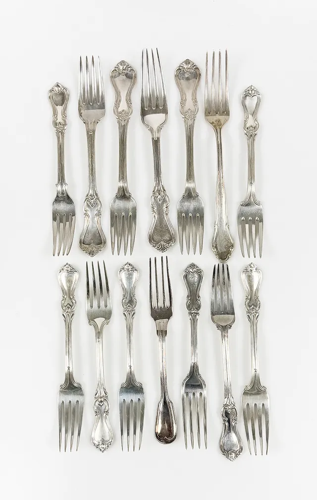 GAFFLAR, Silver, 14 st.