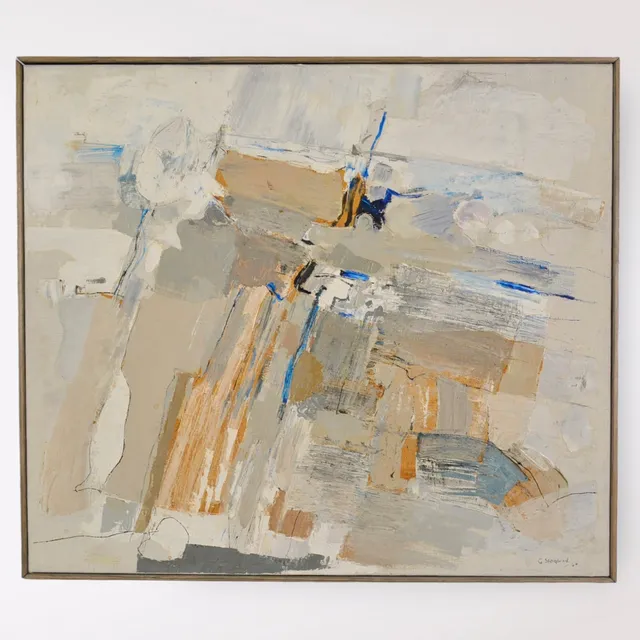 GUSTAF SKOGLUND. Olja på duk.