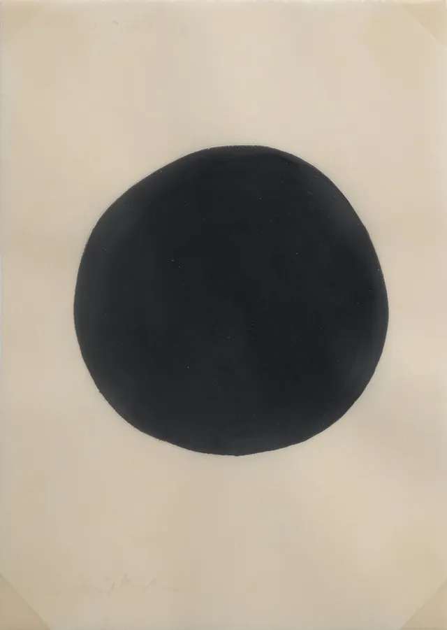 OLAV CHRISTOPHER JENSSEN 1954-. AKRYL, UTAN TITEL, SIGNERAD OCH DATERAD 1996.