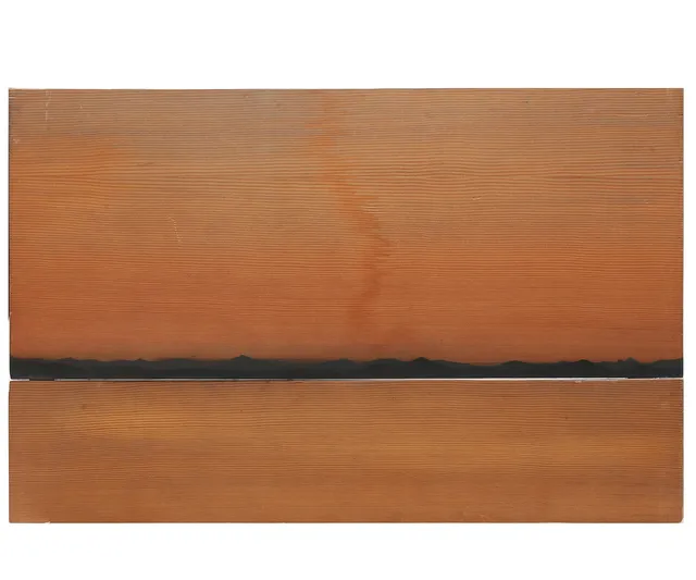 PERAJAUME. “Dues Fustes” (Landscape).