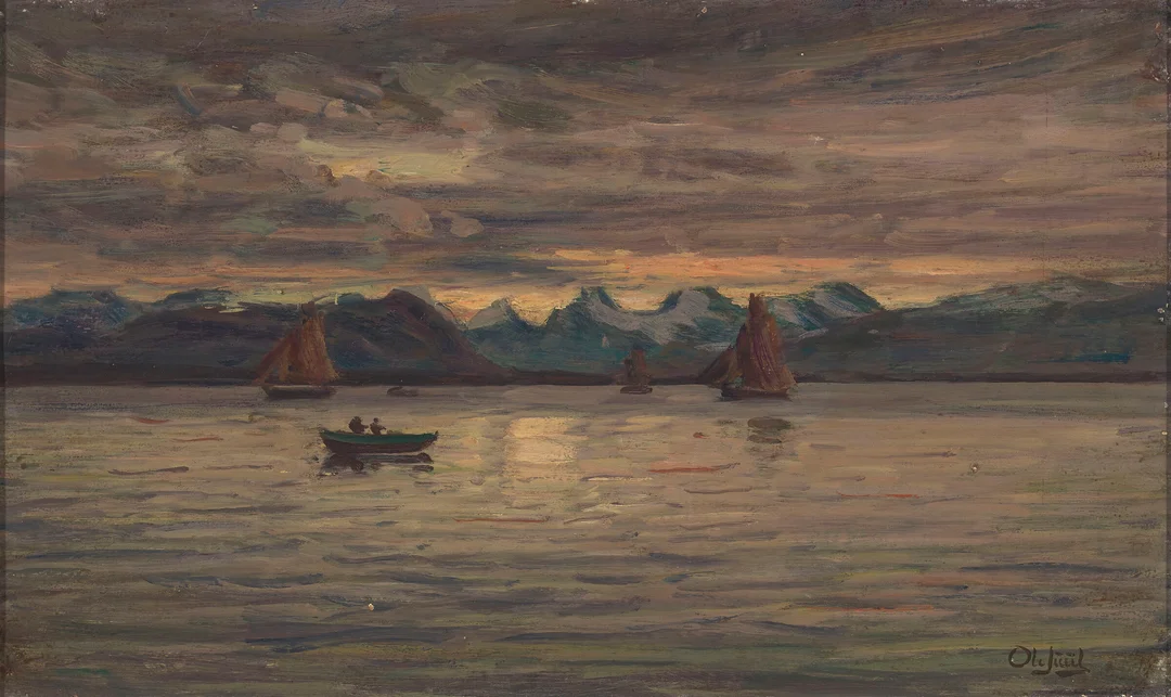 Juul, Ole — Lofotveggen — Kunst/Maleri — Blomqvist