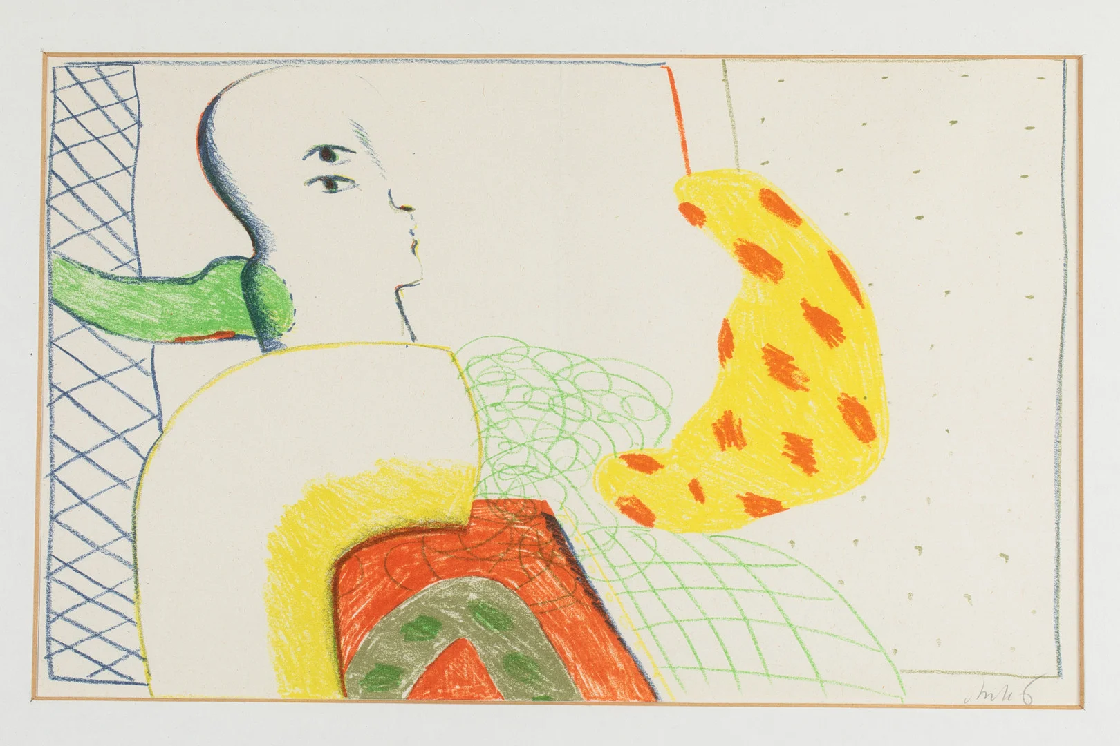 HORST ANTES. Zeichnung (62-9). — Drawings — Art and Design Auctions
