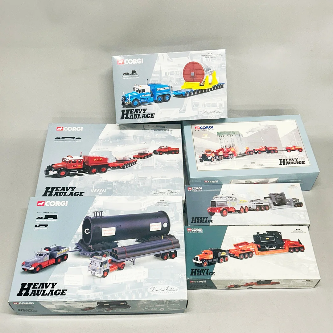 BOXED CORGI HEAVY HAULAGE MODEL TRUCKS. — Model cars — Chalkwell Auctions