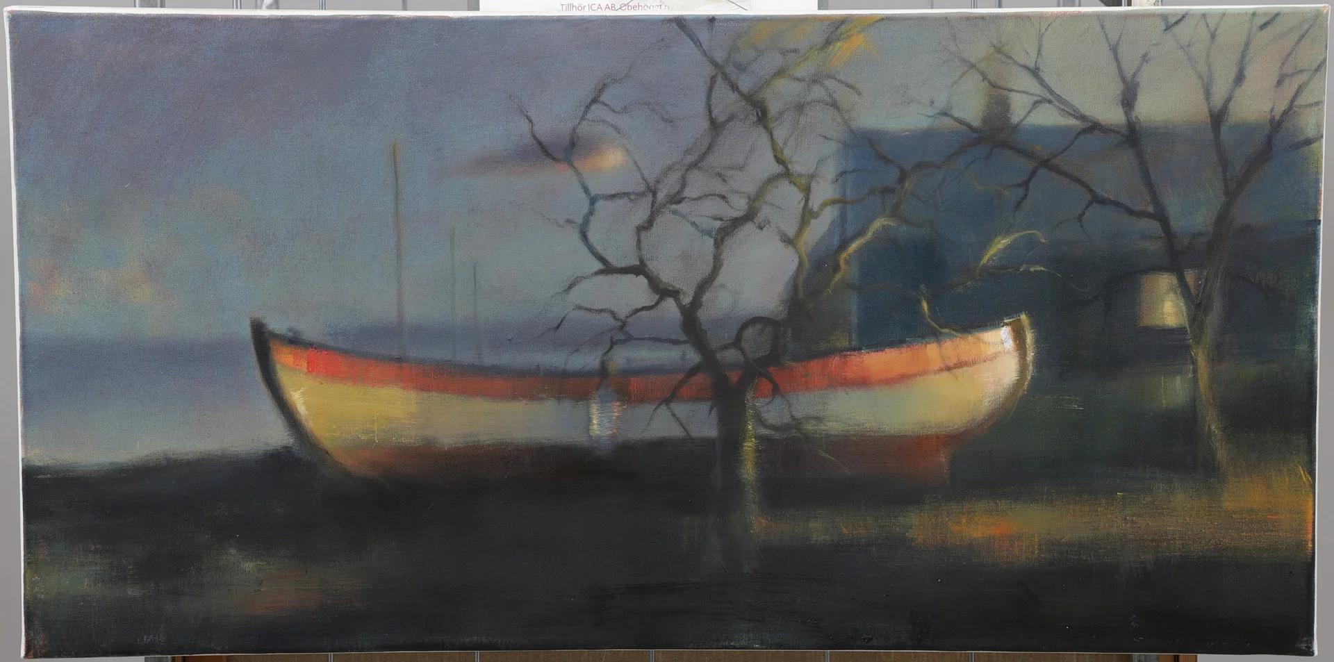 MATS ARONSSON. "Helg", olja på duk, signerad och daterad 2017. — Paintings — Växjö Auktionskammare