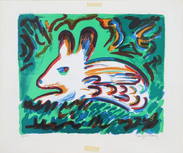 BENGT ÅBERG. Skvader, litografi, signerad och numrerad 335/375.
