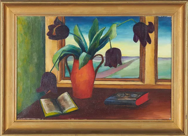 BEDA LÖBERG. stilleben, signerad och daterad 1932.
