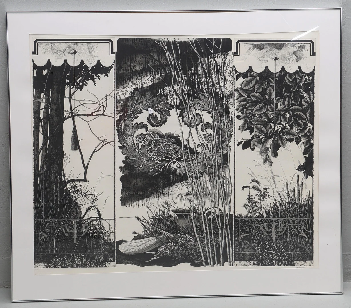 PER SVENSSON. Grafiskt blad, signerad, daterad -76, numrerad 20/100. — Engravings & Prints — Gomér & Andersson Jönköping
