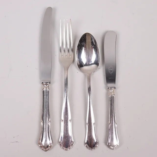 BESTICK, "Saga", nysilver, 36 delar.
