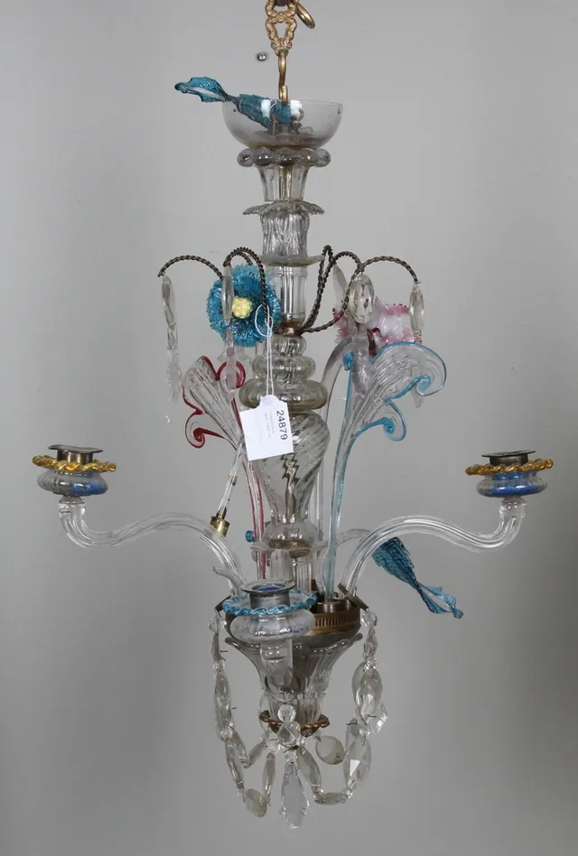 TAKKRONA, glas, 1900-tal.