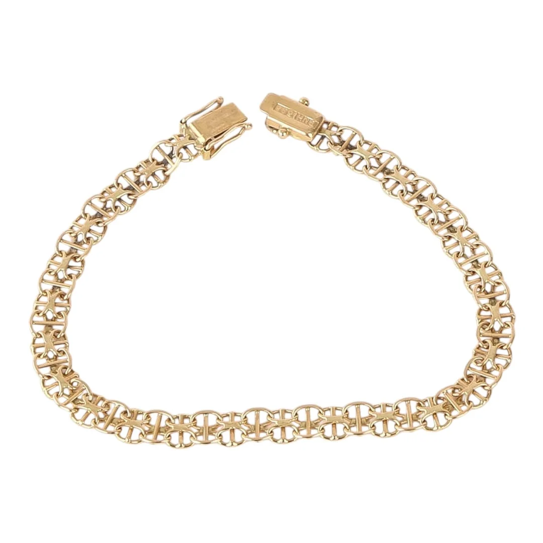 BJARNE NORDMARK HENRIKSEN. Armlænke af 14K guld. — Bracelets — Bidstrup Auktioner
