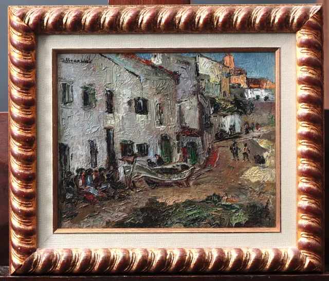 JOAN VIVES LLULL. Mahón Port.