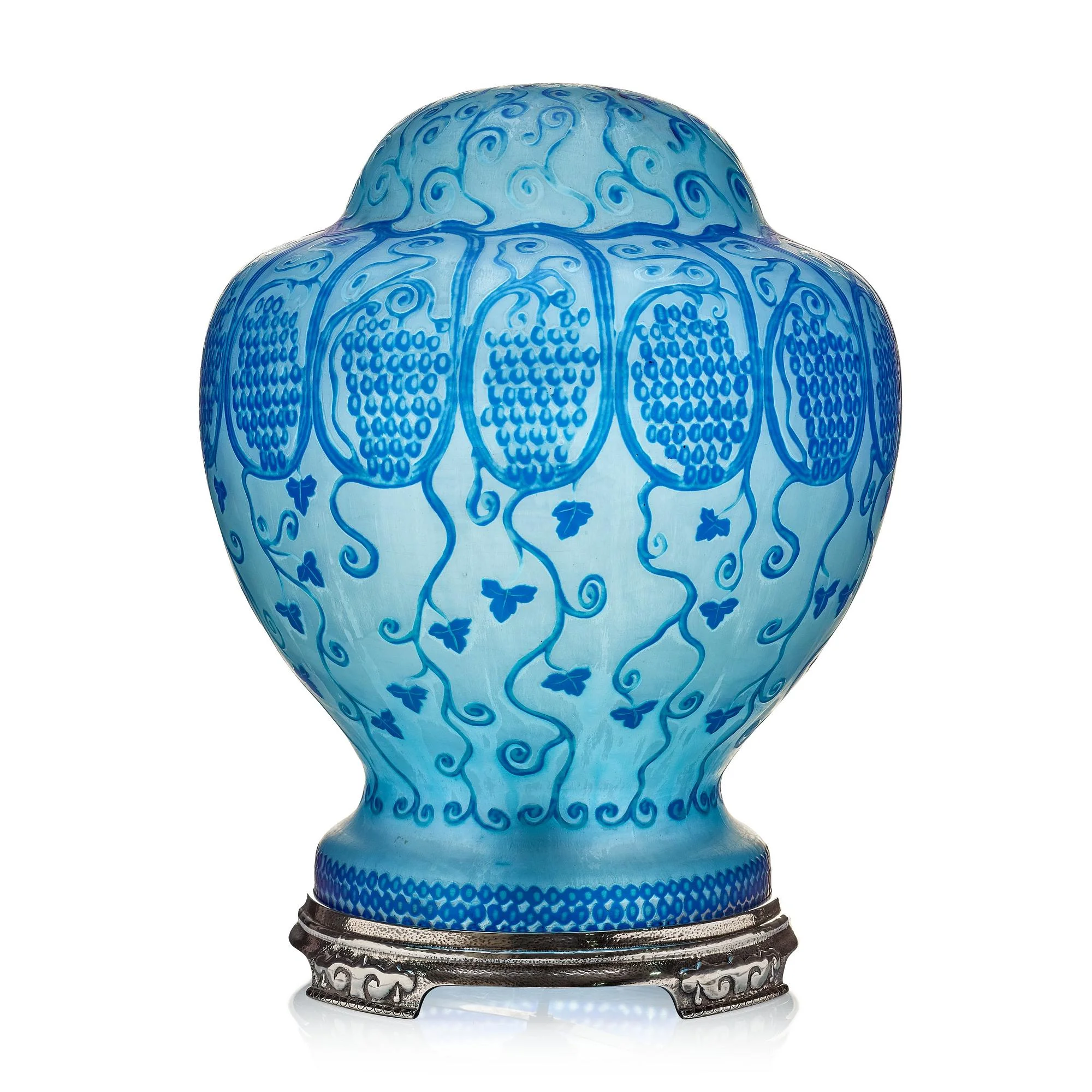 Ferdinand Boberg, bordslampa, Reijmyre, jugend 1910-tal. — Bukowskis