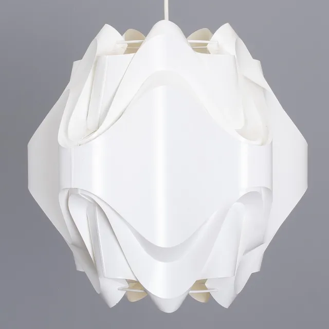 POUL CHRISTIANSEN. Loftlampe 'Sinus Line' fremstillet hos Le Klint. Danmark.