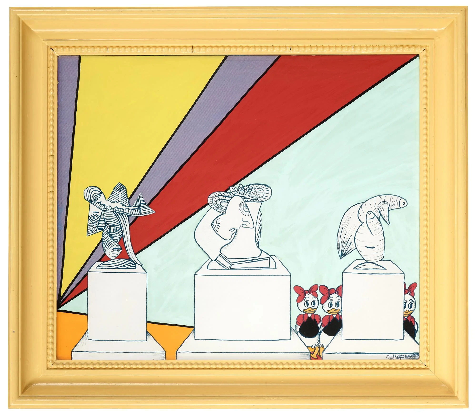 Marie-Louise Ekman, "Tre Picasso-dams-monument och en Olle Baertling-tavla". — Bukowskis