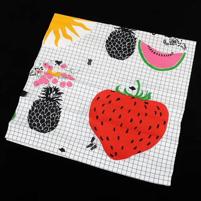 SVEN FRISTEDT. Tyg med tryckt mönster, "Melonas", Ikea, 1980.