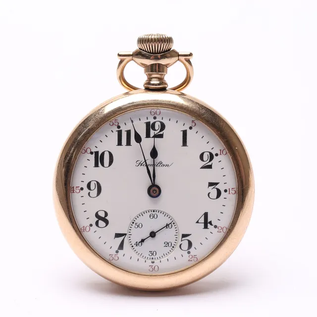 FICKUR, Hamilton Watch Co, Lancaster, Pa, double.