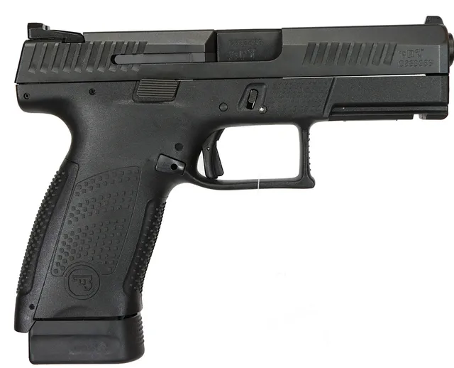 PISTOL, Halvautomatiskt, fabrikat CZ, modell P-10C, kaliber 9mm (9x19), tillv.nr C883388, se-nr SE3113591.