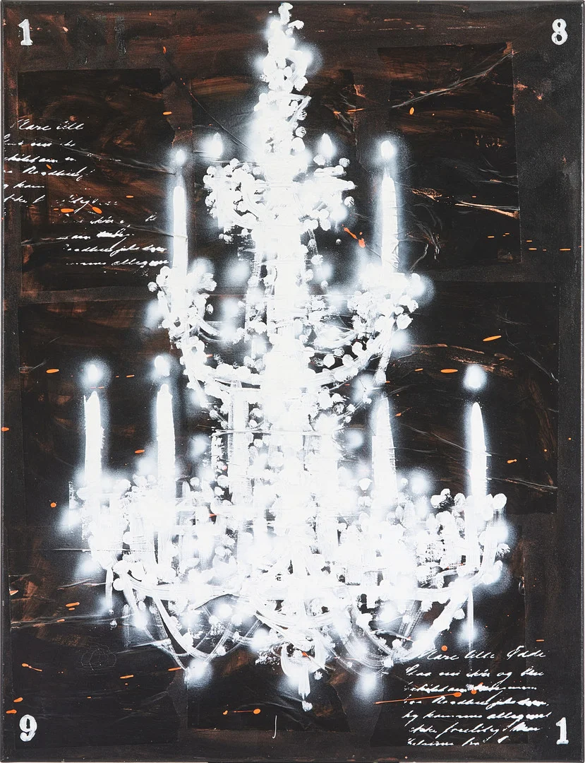 KARL VALVE (FÖDD 1978). "Kristallkrona", olja på duk, signerad och daterad 2008 a tergo. — Paintings — Stockholms Auktionsverk Magasin 5