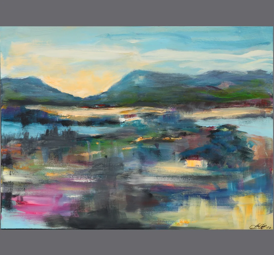 Hans Bonde. 'Landscape' — Paintings and sculptures/Other pictorial art and sculptures — Lauritz
